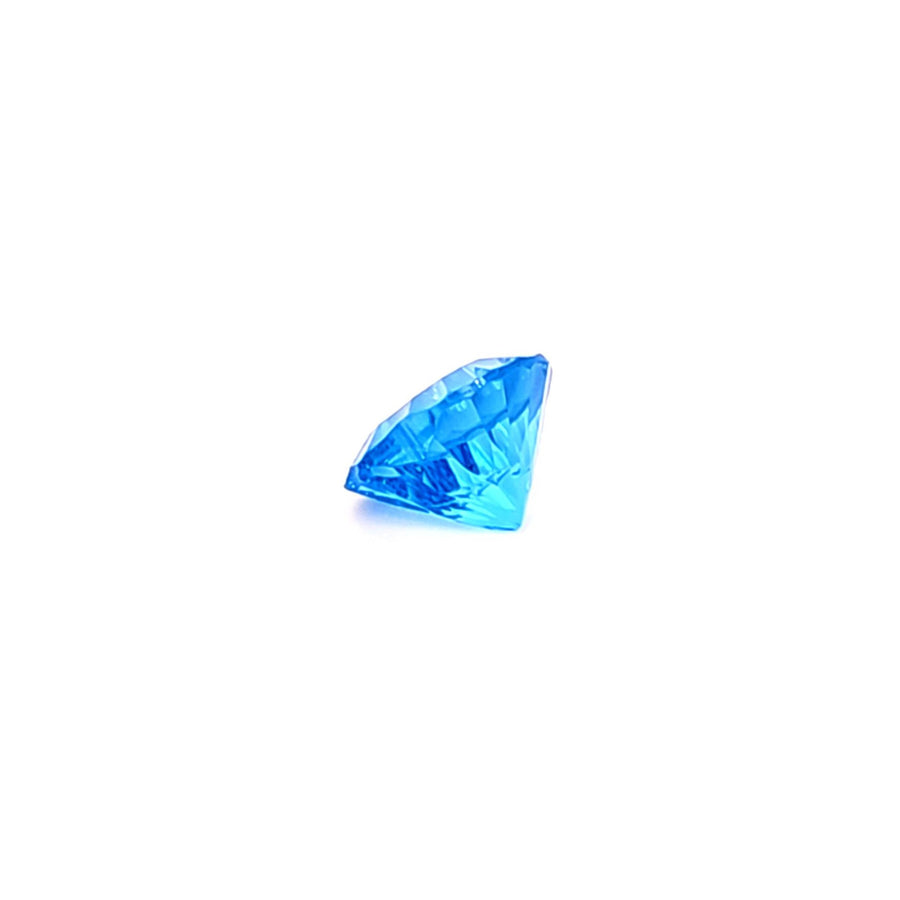 Natural Swiss blue Topaz – 4.21 Ct VVS – 10.00mm