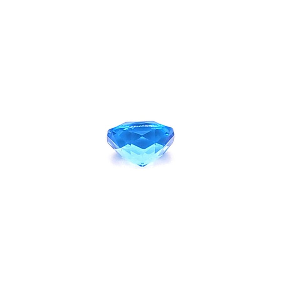 Natural Swiss blue Topaz – 3.85 Ct VVS – 9.00mm