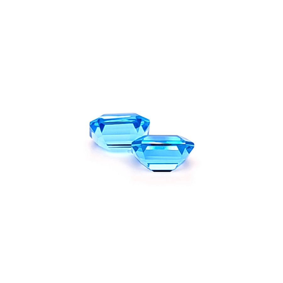 Natural Swiss blue Topaz – 4.31 Ct VVS – 8.00 x 6.00mm