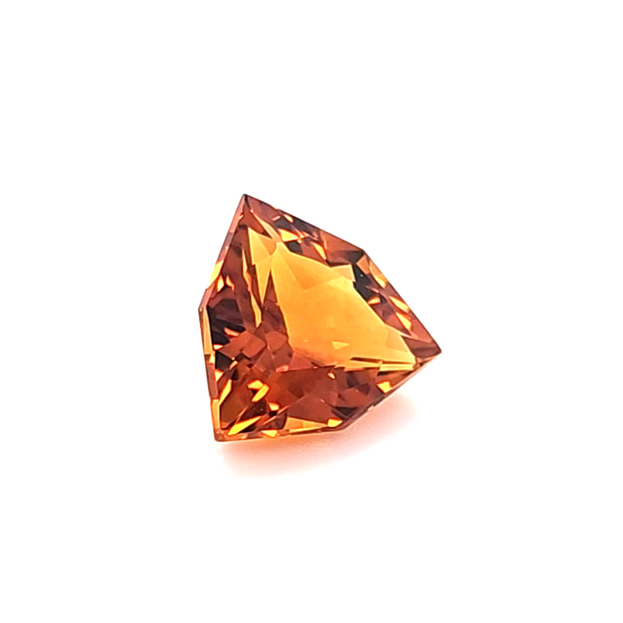 3.46 Ct Natural Citrine - VVS – 10.60mm