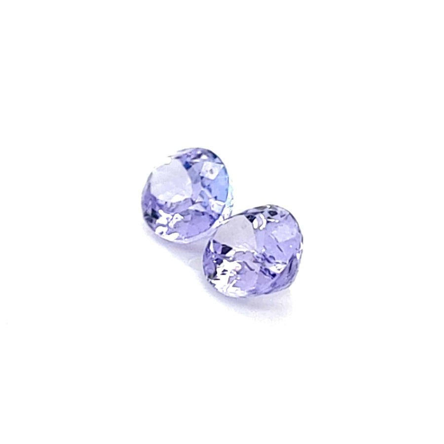 2.80 Ct Natural Tanzanite Pair - VS – 7.85mm