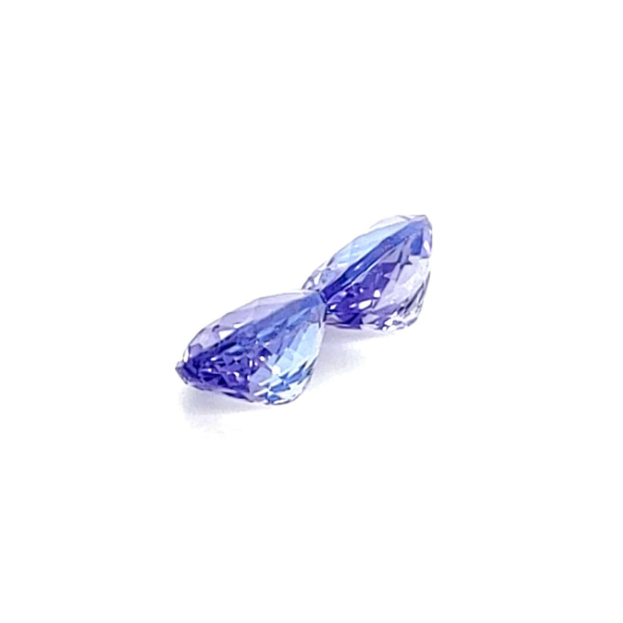 2.80 Ct Natural Tanzanite Pair - VS – 7.85mm