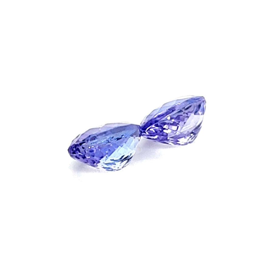 2.80 Ct Natural Tanzanite Pair - VS – 7.85mm