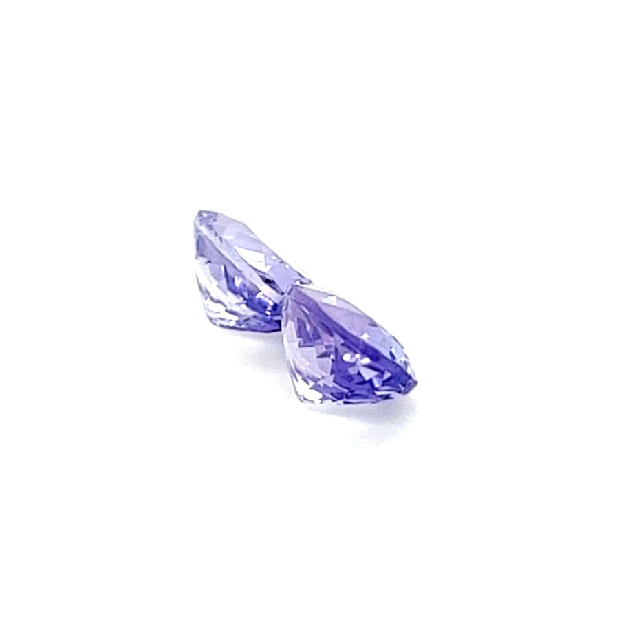 2.80 Ct Natural Tanzanite Pair - VS – 7.85mm