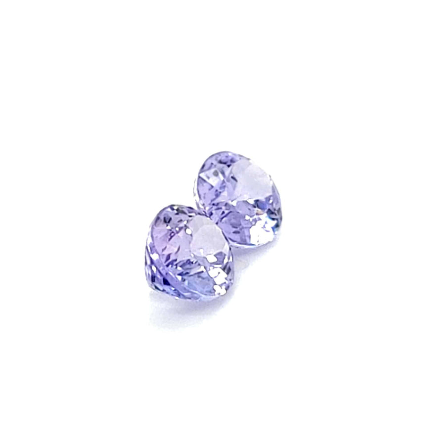 2.80 Ct Natural Tanzanite Pair - VS – 7.85mm