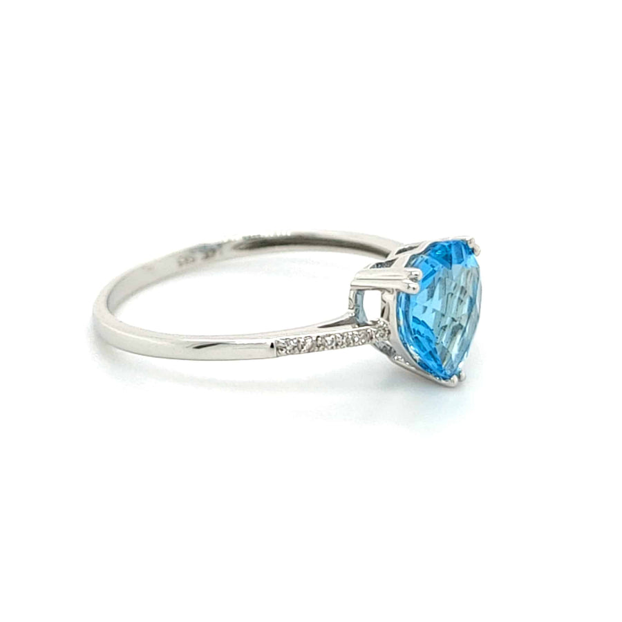 Swiss blue ring