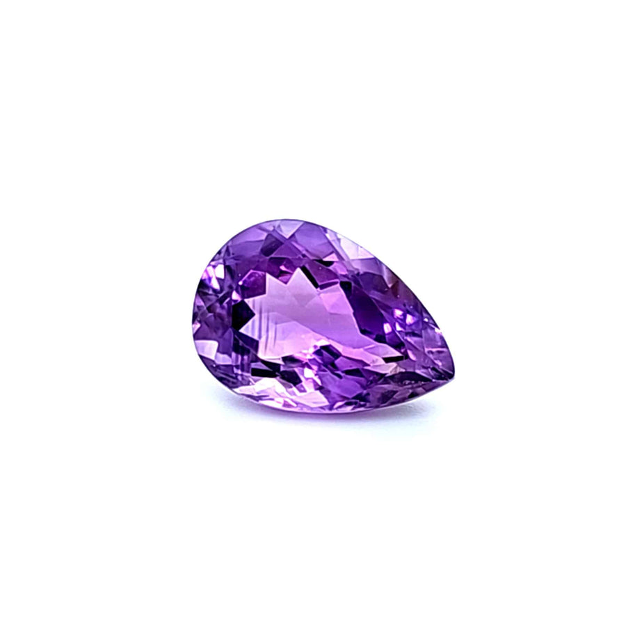 Natural Amethyst Pear cut