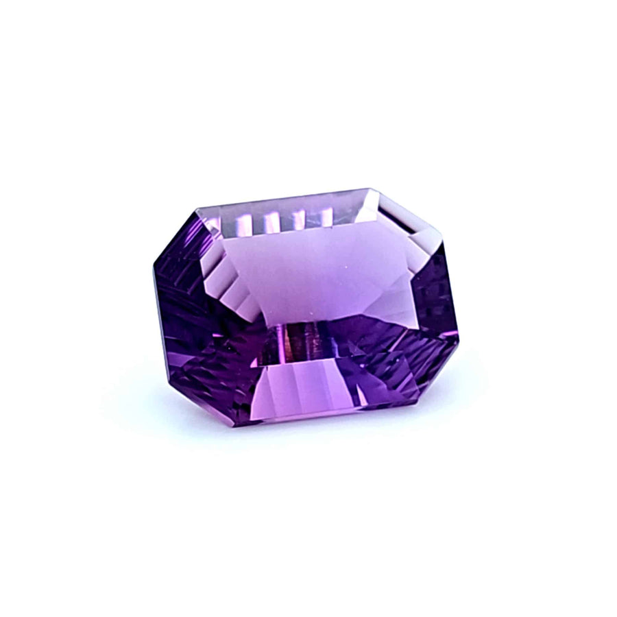 Natural Amethyst Concave cut 