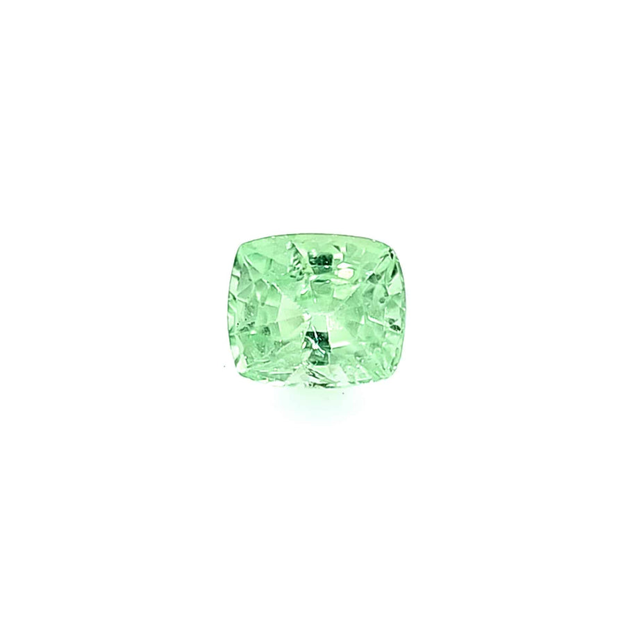 Natural Tsavorite Garnet cushion cut – 0.85 Ct SI – 6.40 x 5.40mm