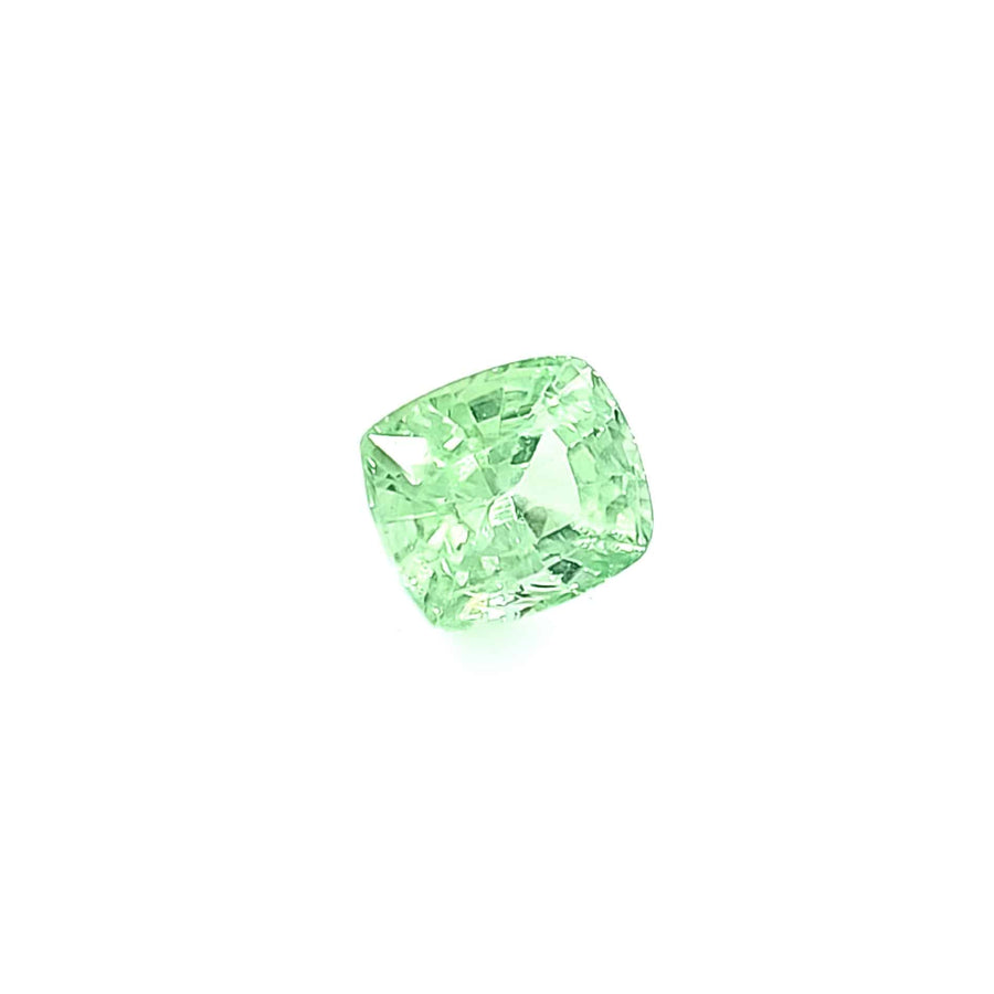 Natural Tsavorite Garnet cushion cut – 0.85 Ct SI – 6.40 x 5.40mm