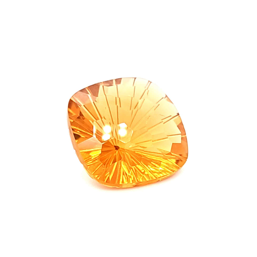 Certified Natural Citrine Honeycomb Cut