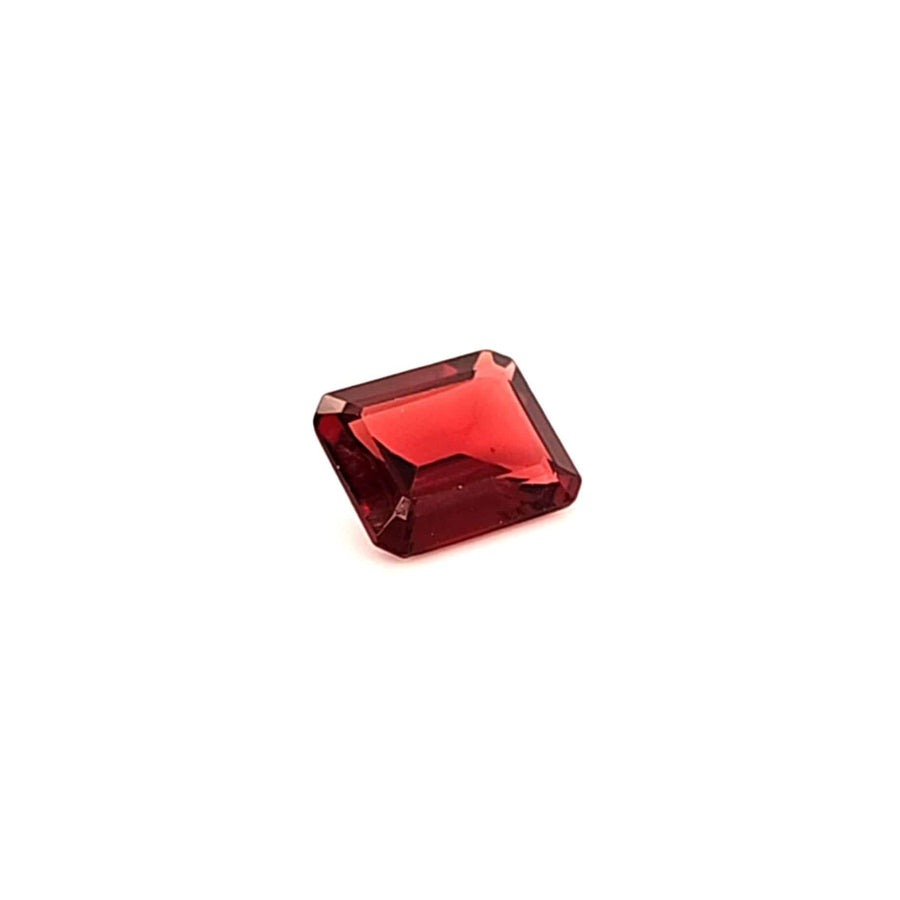 Natural Rhodolite Garnet Emerald cut 