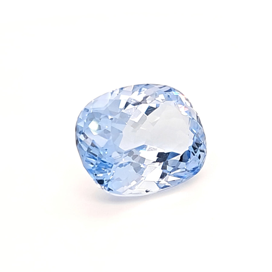 Natural Aquamarine Cushion Cut 