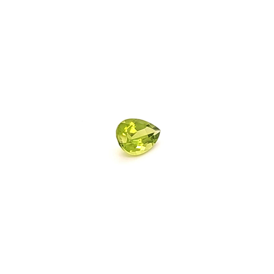 Natural Peridot Pear Cut