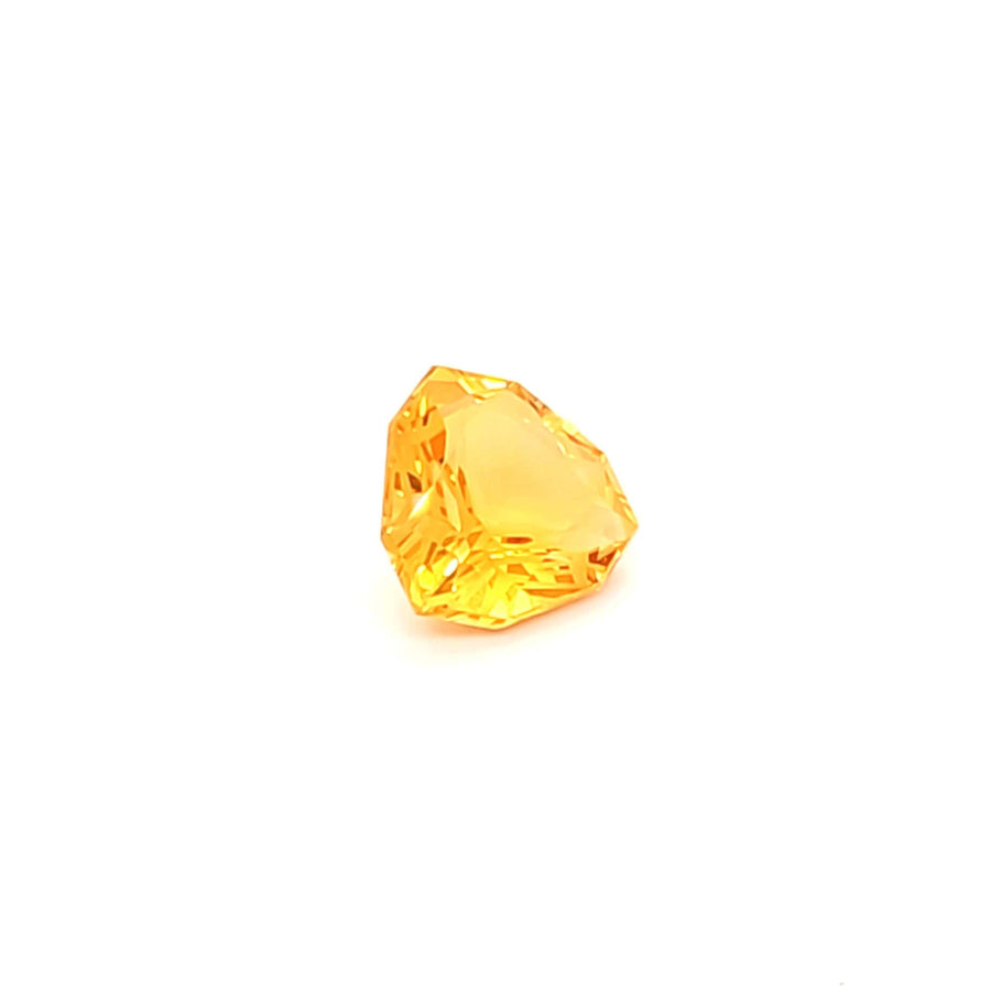 Natural Citrine Trillian Cut 