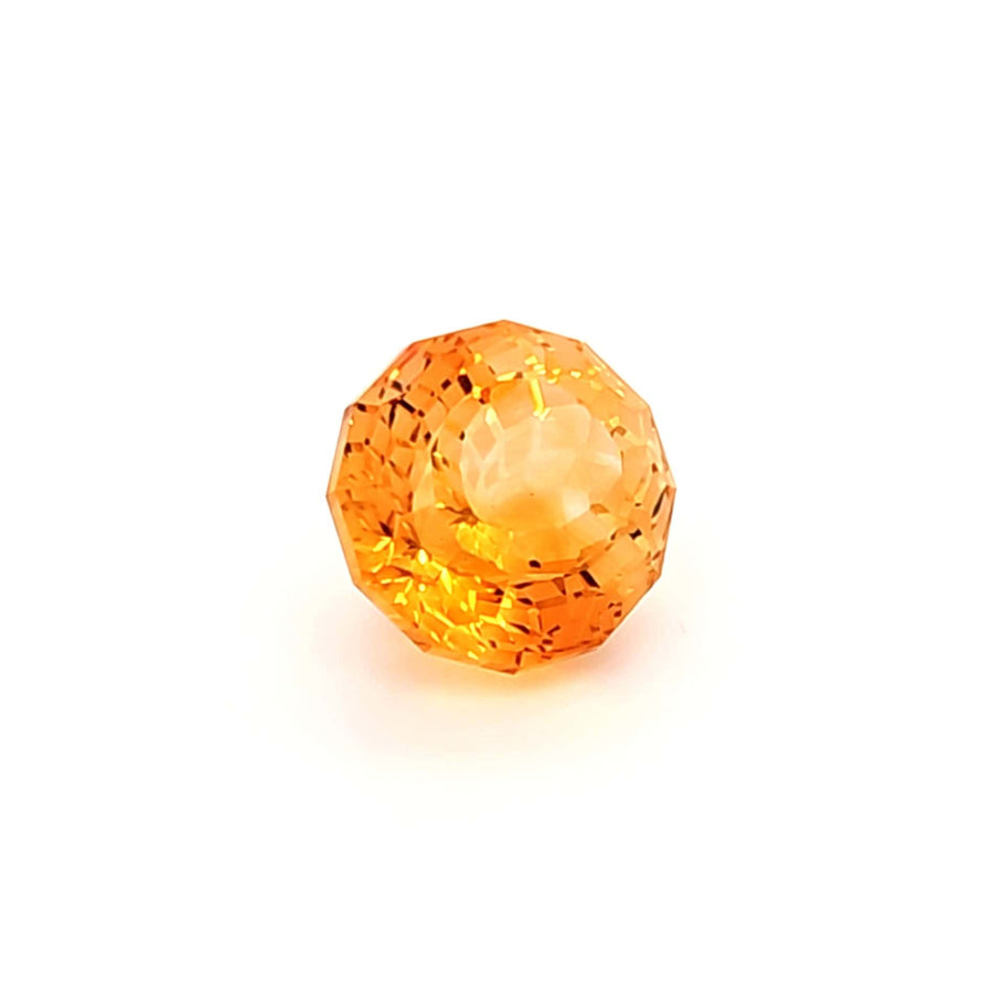 Natural Citrine Fancy Round Cut 