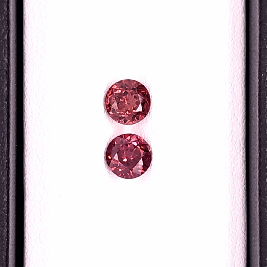 Red stones