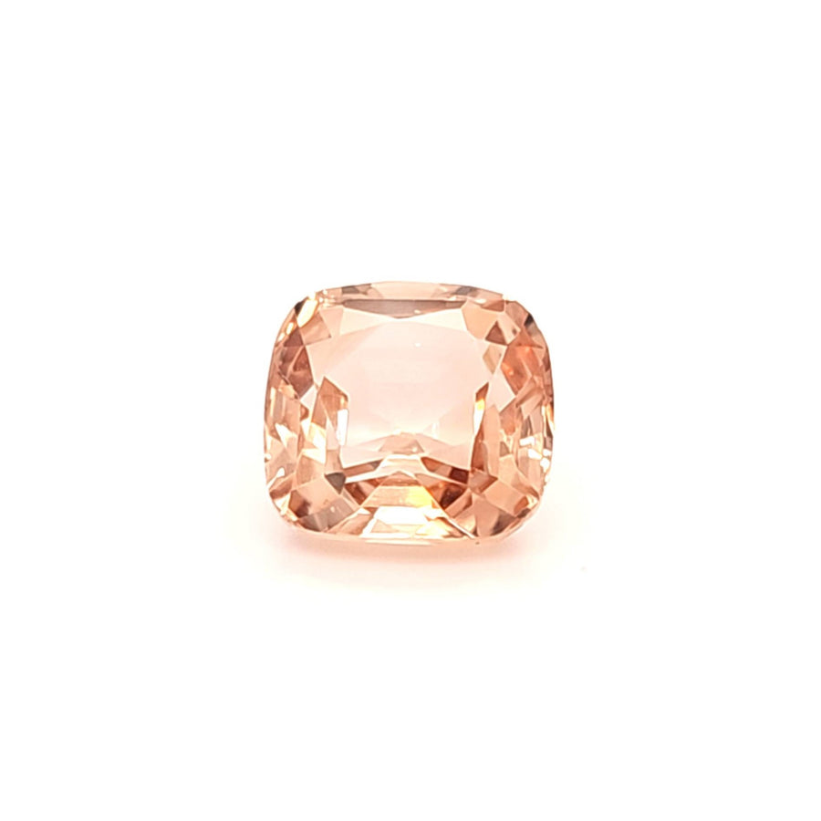 15.00 Ct Natural Whisky Topaz Cushion Cut - VS – 13.40mm