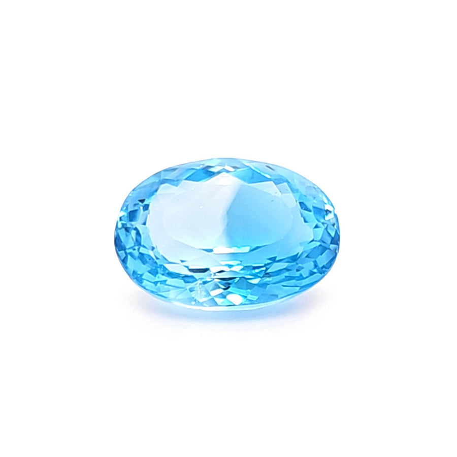 Natural Sky-Blue Topaz – 18.25 Ct VS – 18.07 x 13.33mm