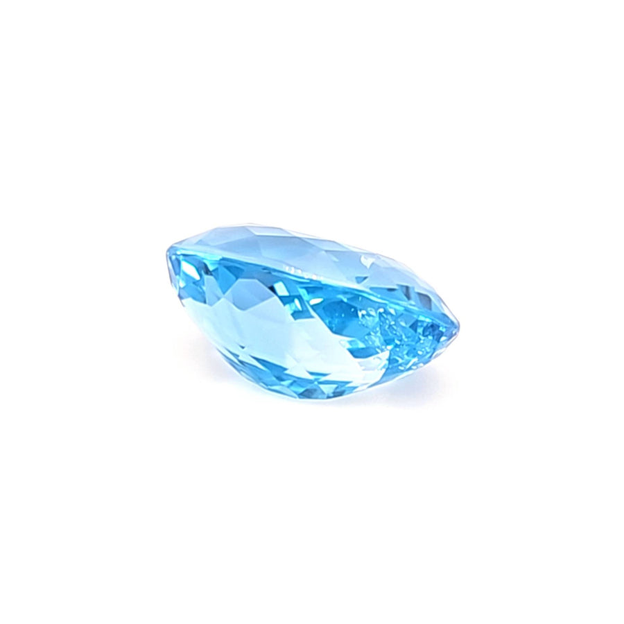 Natural Sky-Blue Topaz – 18.25 Ct VS – 18.07 x 13.33mm