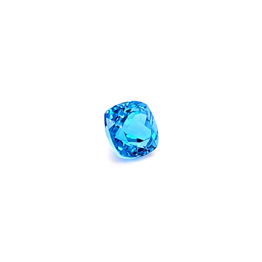 Natural Swiss blue Topaz – 3.86 Ct VVS – 8.30mm