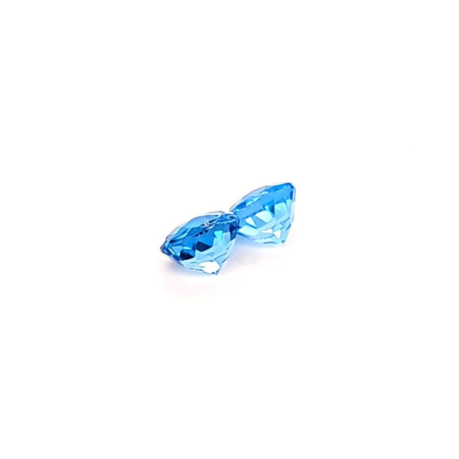 Natural Swiss blue Topaz – 3.42 Ct VVS – 7.00mm