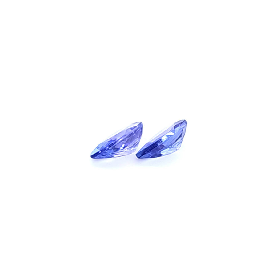 1.11 Ct Natural Tanzanite Pair AA+ – VVS – 7.00 x 4.90mm