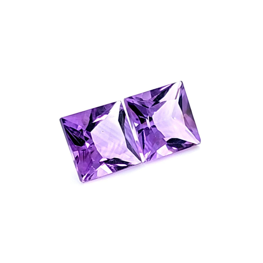 4.71 Ct Natural Amethyst pair – SI1 – 7.88mm