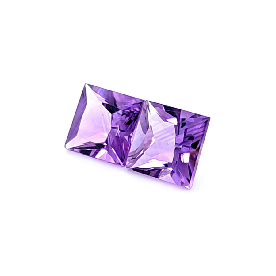 4.71 Ct Natural Amethyst pair – SI1 – 7.88mm