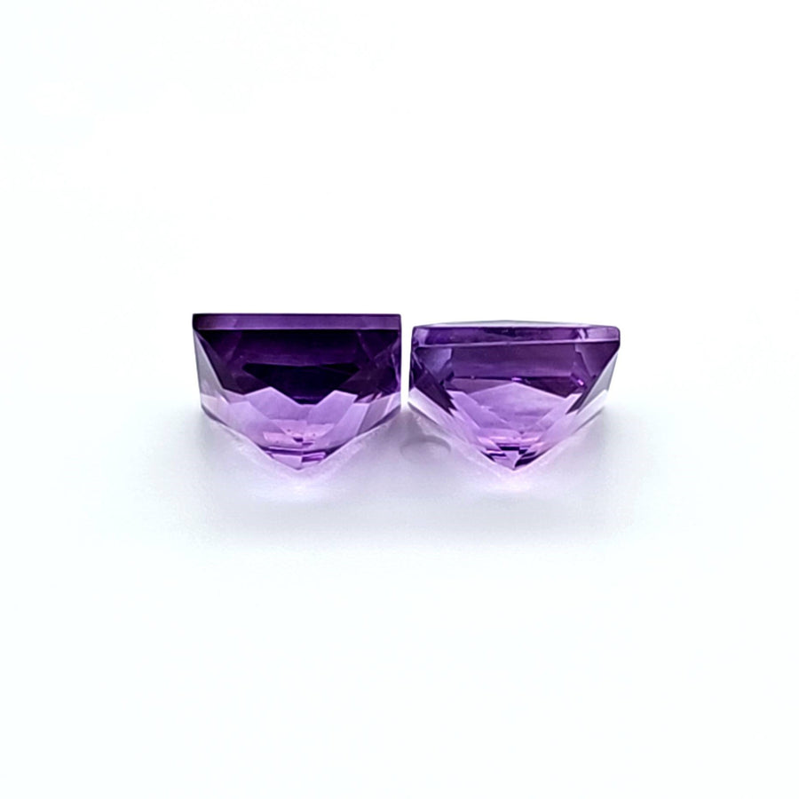 4.71 Ct Natural Amethyst pair – SI1 – 7.88mm