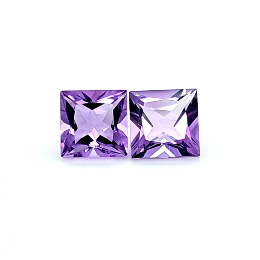 4.80 Ct Natural Amethyst pair –VS – 7.88mm