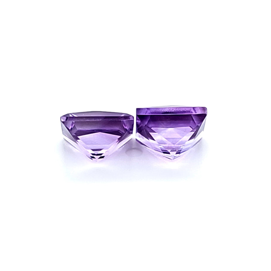 4.80 Ct Natural Amethyst pair –VS – 7.88mm