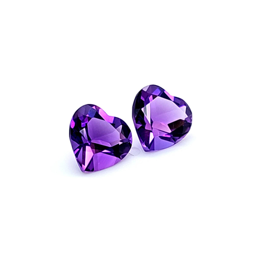 3.30 Ct Natural Amethyst Pair – VVS – 8.00mm