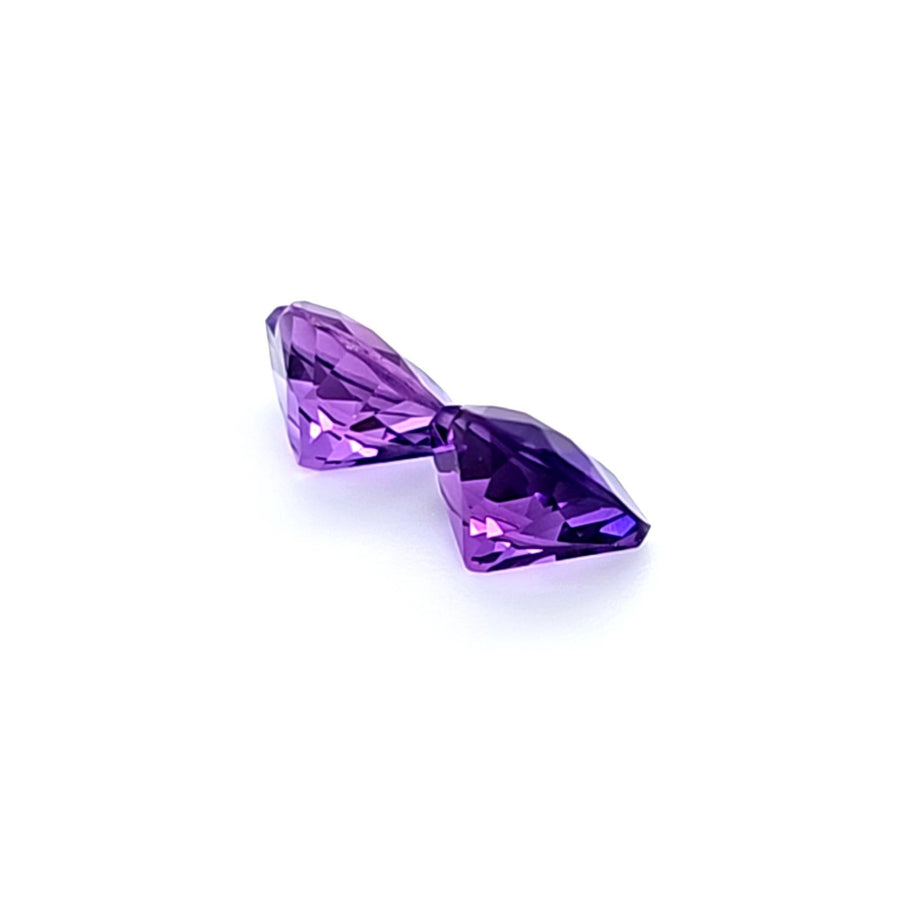 3.30 Ct Natural Amethyst Pair – VVS – 8.00mm