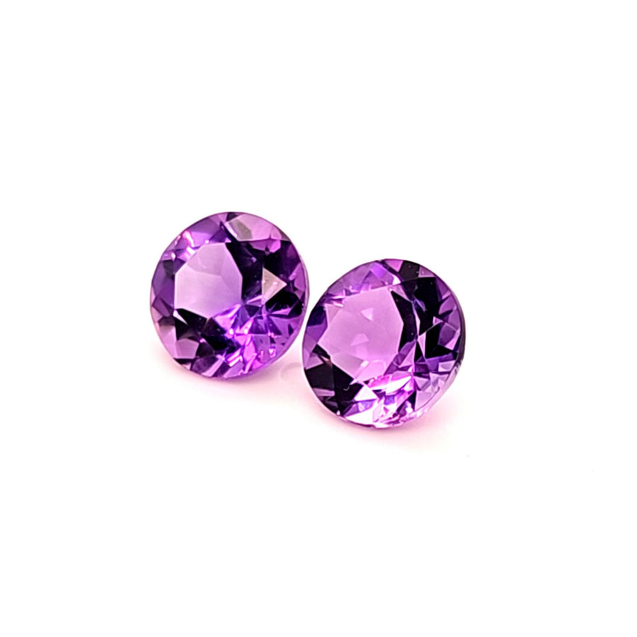 3.81 Ct Natural Amethyst– VS – 8.07mm