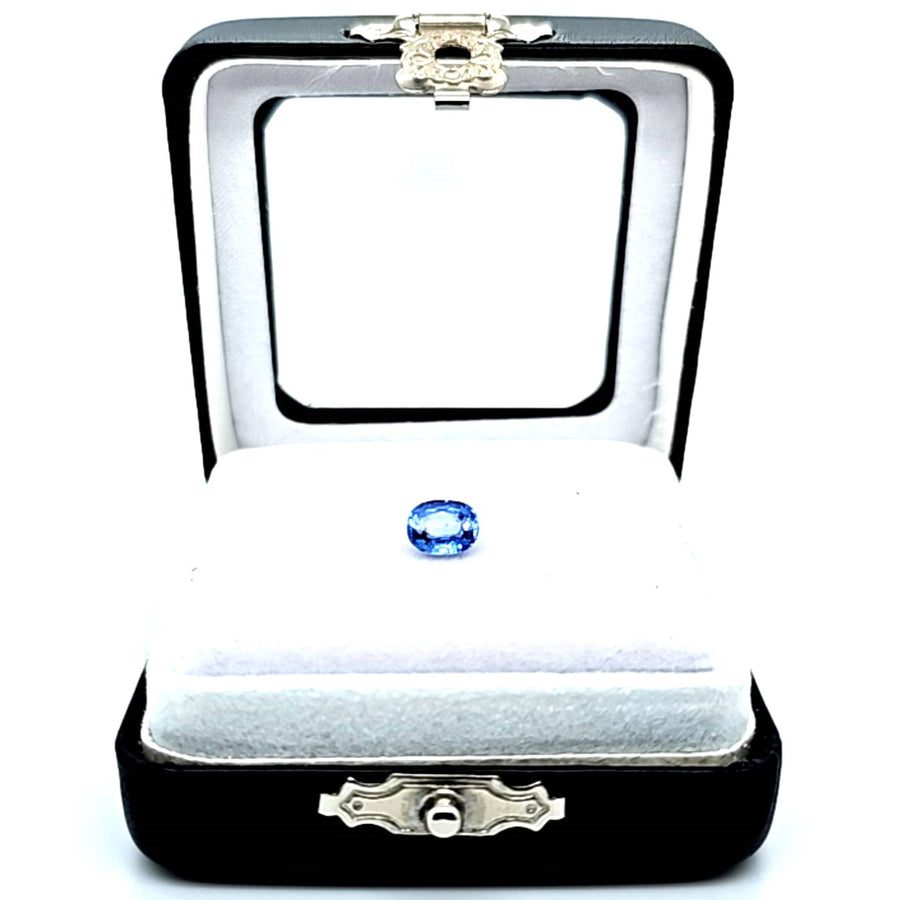 1.26 Ct Certified Blue Sapphire – VS – 6.65 x 5.01mm