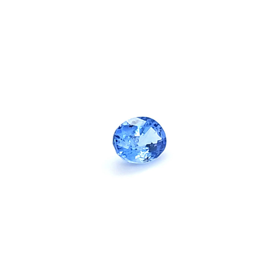 1.00 Ct Natural Blue Sapphire – SI2 – 6.45 x 5.09mm