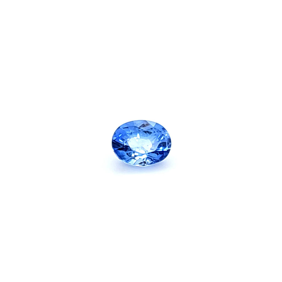 1.00 Ct Natural Blue Sapphire – SI2 – 6.45 x 5.09mm