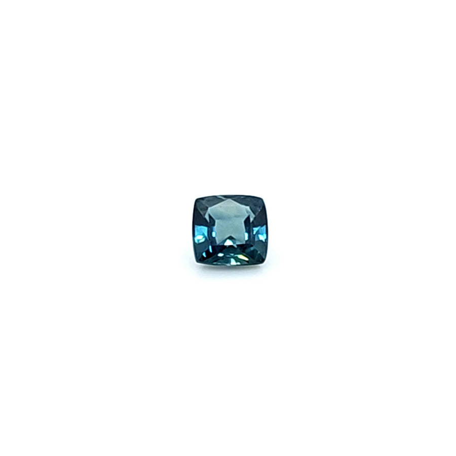 0.84 Ct Natural Teal Sapphire – VVS – 5.11 x 5.04mm