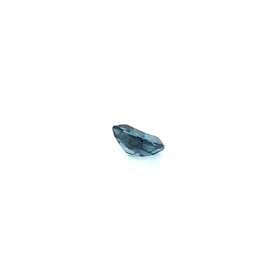 0.84 Ct Natural Teal Sapphire – VVS – 5.11 x 5.04mm