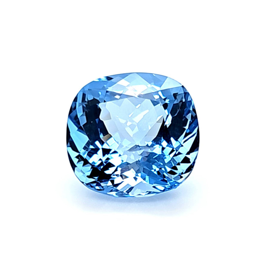 28.31 Certified Natural Aquamarine - VVS – 19.21mm