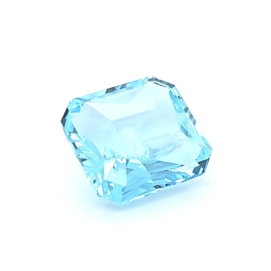 11.01 Ct Natural Aquamarine – I1 – 14.60 x 13.60mm