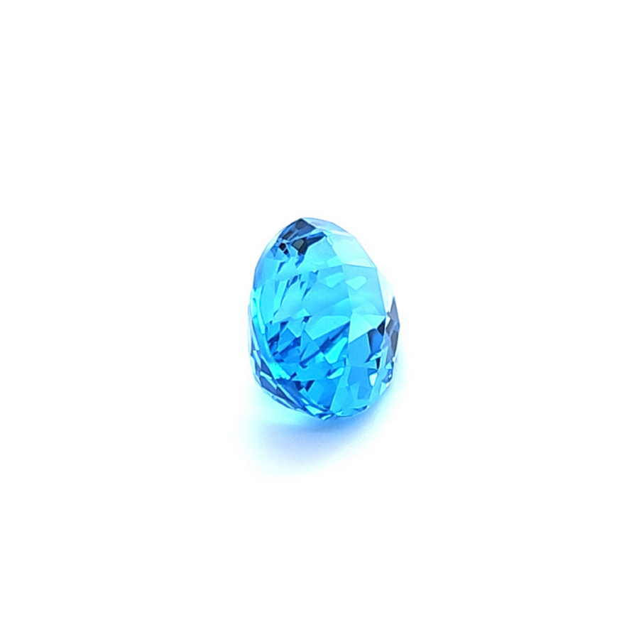 7.78 Ct Natural Swiss blue Topaz - VVS – 14.20 x 9.70mm