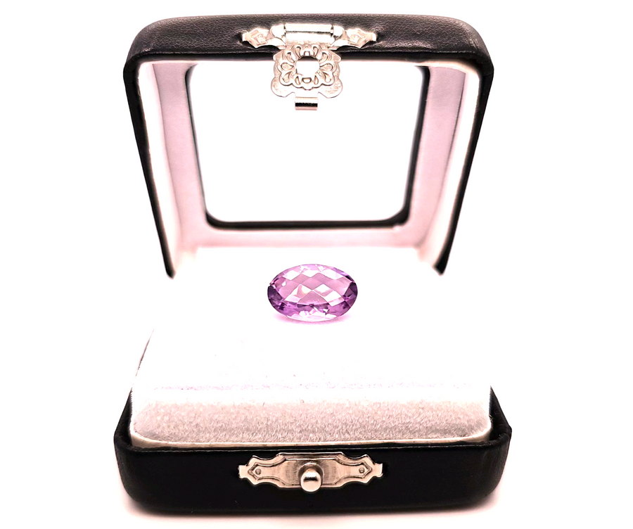 3.12 Ct Natural Amethyst – VVS – 14.14 x 10.05mm