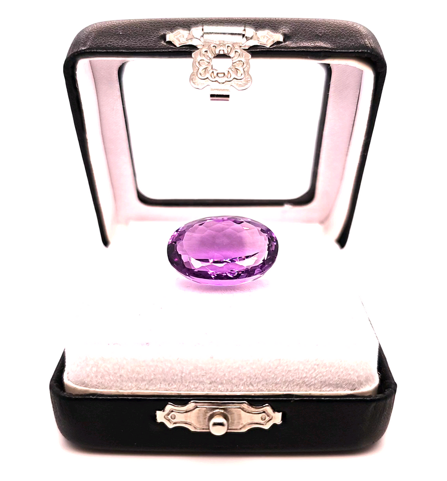 18.22 Ct Natural Amethyst – VS – 19.81 x 14.84mm