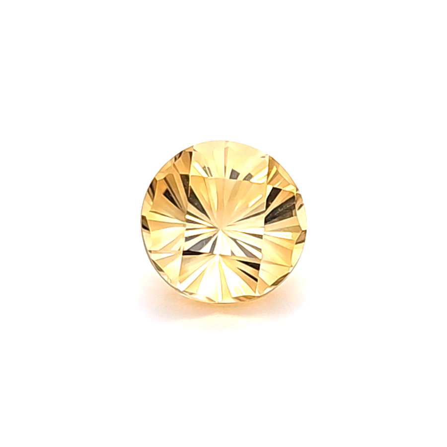 3.50 Ct Natural Citrine - VVS - 10.00mm