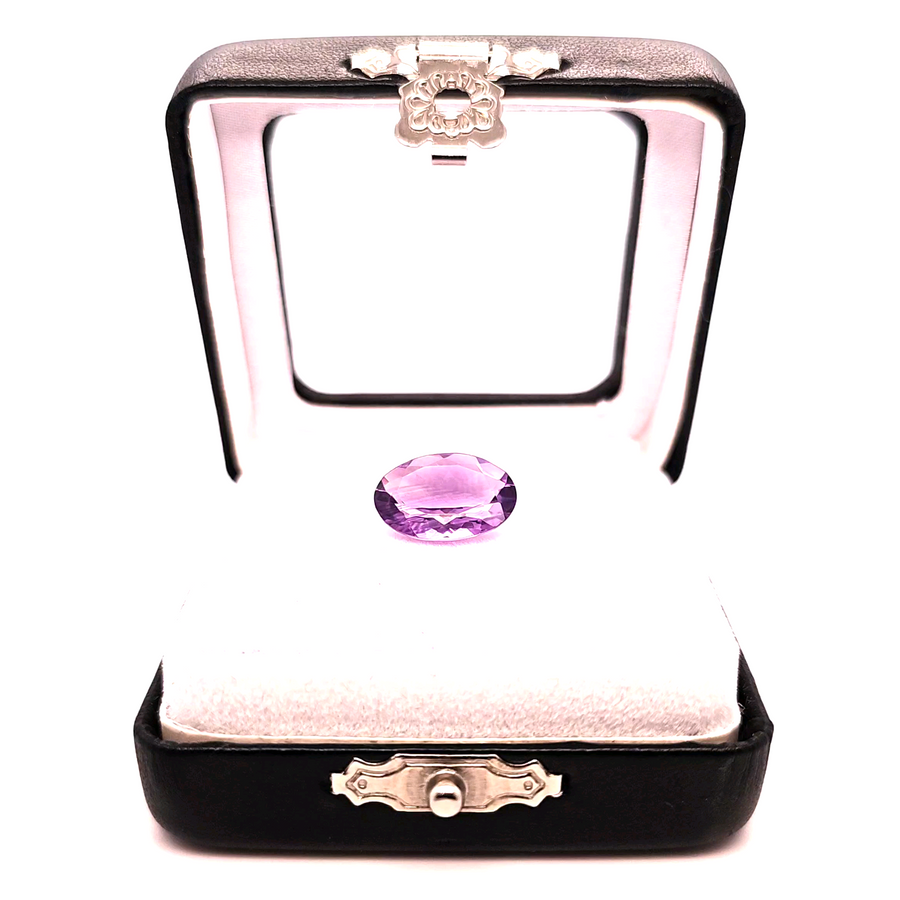 4.26 Ct Natural Amethyst – VS – 14.05 x 9.91mm