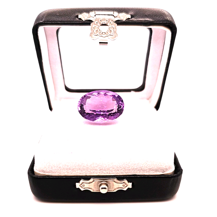 18.42 Ct Natural Amethyst – VS – 18.97 x 14.74mm