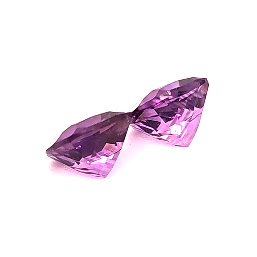4.30 Ct Natural Amethyst Pair – VS – 8.22mm