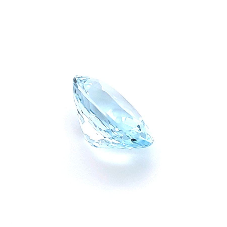 3.39 Carat Natural Aquamarine - VVS – 12.00 x 9.00mm